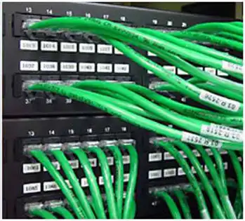 Network patch panel installation used for network infrastructure services in NJ & Pa