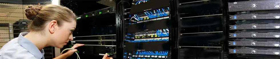 Switch and router installation service for business networks