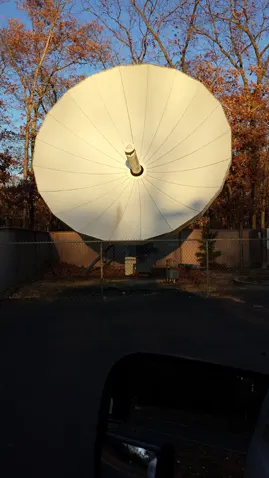 Satellite dish installation service